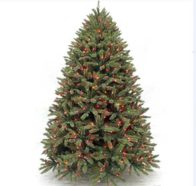 7.5FT PRELIT DELUXE FRAZIER FIR TREE