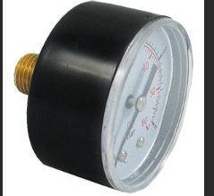 PRESSURE GAUGE: BACK MOUNT 1/4IN