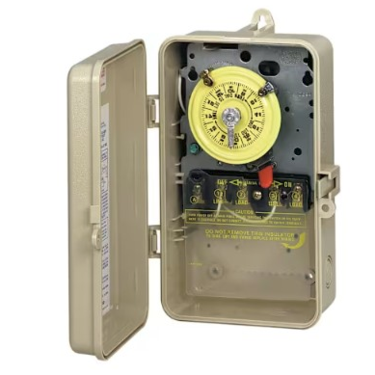 TIMER COMPLETE OUTDOOR 250V TIME CLOCK